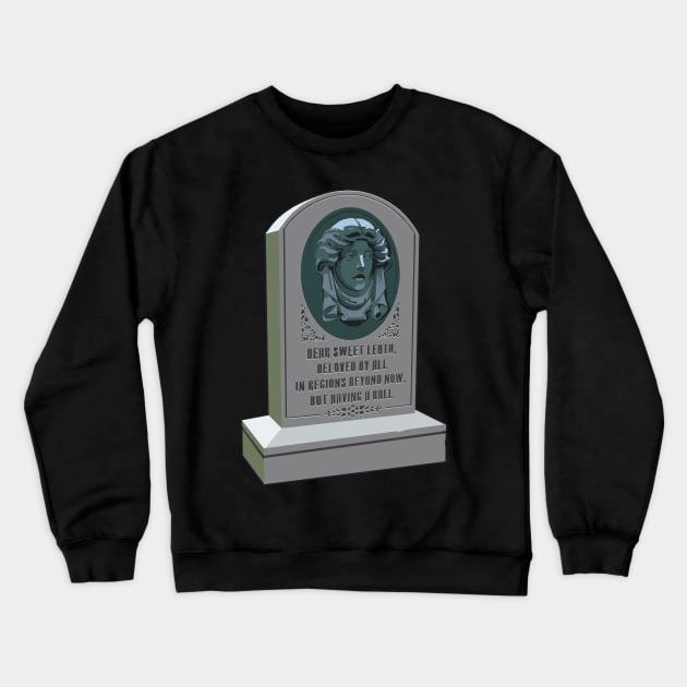 Headstone Crewneck Sweatshirt by rexthinks